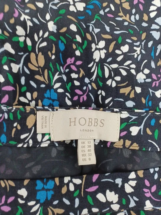 HOBBS LONDON LADIES FLORAL PRINT SKIRT SIZE 12