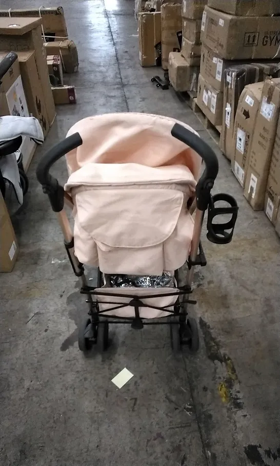 MY BABIIE ROSE COLOURED BABY STROLLER 