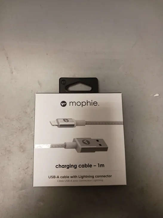 BOXED LOT OF 9 MOPHIE LIGHTENING CHARGING CABLE USB-A 1M FOR IPHONE