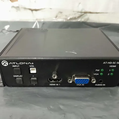 ATLONA AT-HD-SC-500 3-INPUT SCALER FOR HDMI AND VGA SIGNALS