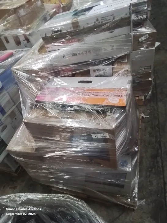 PALLET OF APPROXIMATELY 19 UNPROCESSED RAW RETURN MONITORS TO INCLUDE;