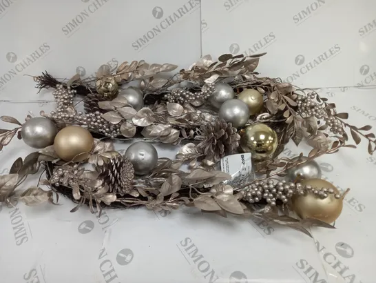 6FT CHAMPAGNE GOLD PRE LIT GARLAND RRP £39.99