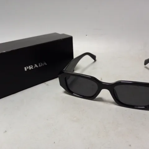 BOXED PRADA MILANO SUNGLASSES IN BLACK