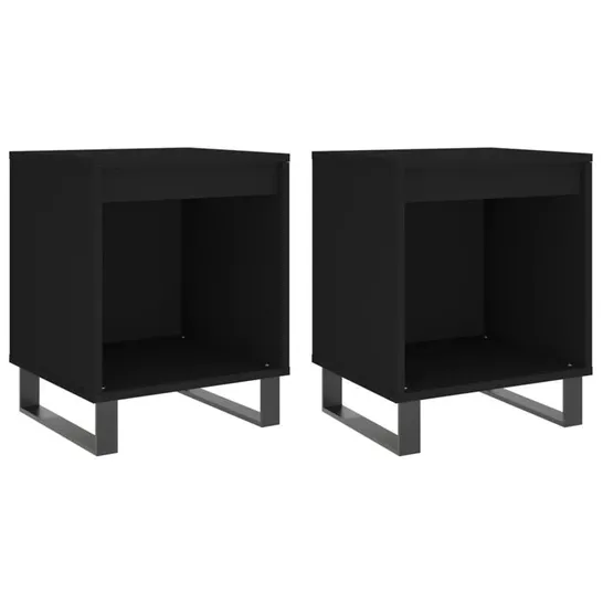 BOXED CROMARTIE MERSL BEDSIDE TABLE (SET OF 2) 