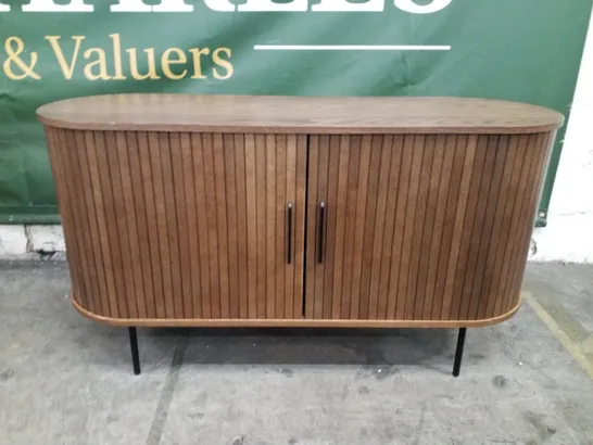 OVAL SIDEBOARD - DARK WOOD