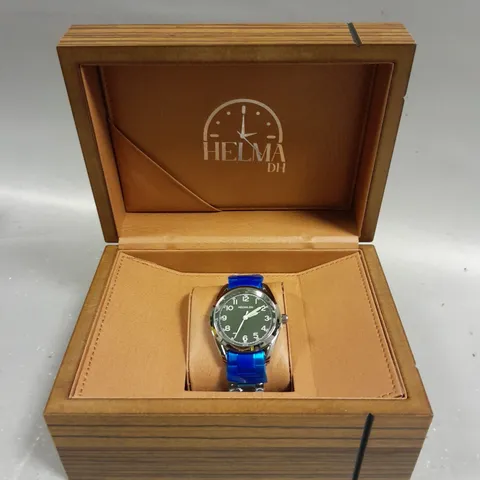 MENS HELMHA DH WATCH –  STAINLESS STEEL STRAP