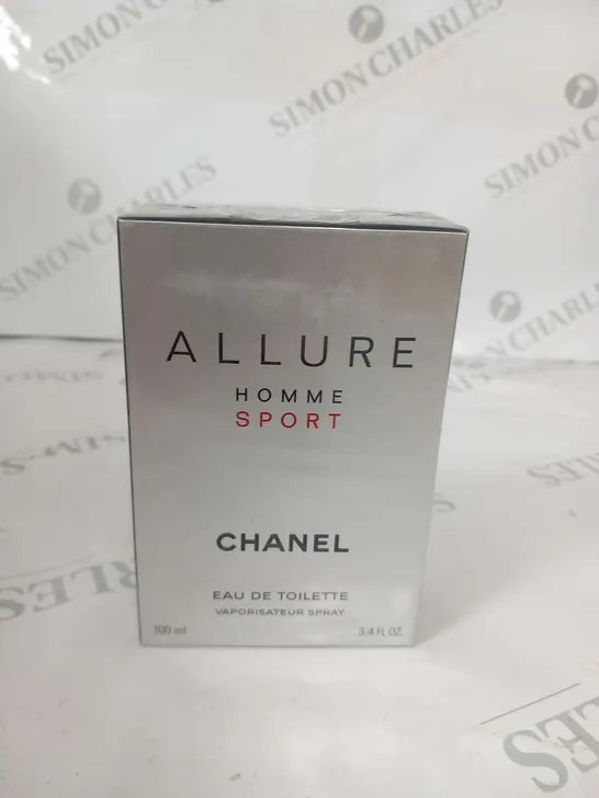 BOXED AND SEALED CHANEL ALLURE HOMME SPORT EAU DE TOILETTE SPRAY 100ML