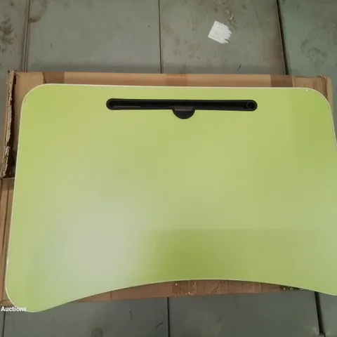 SMALL GREEN PORTABLE LAPTOP TRAY DESK (1 BOX)