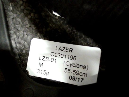 LAZER BLACK CYCLE HELMET SIZE 55-59cm