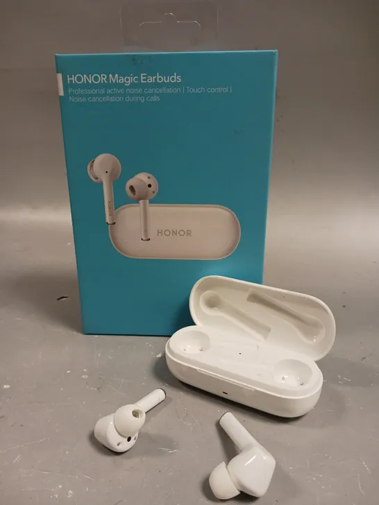 BOXED HONOR MAGIC WIRELESS NOISE CANCELLING EARPHONES 