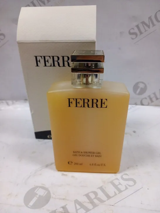 APPROXIMATELY 10 FERRE BATH AND SHOWER GEL 200ML