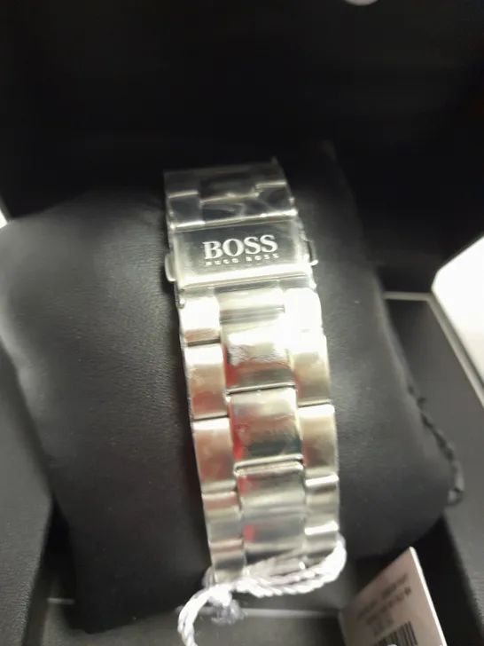 BOSS HERO WHITE CHRONOGRAPH DIAL WATCH RRP £379