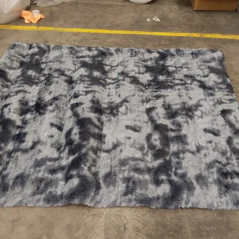 CHALAN SHAGGY DARK GREY RUG // 160 X 230CM