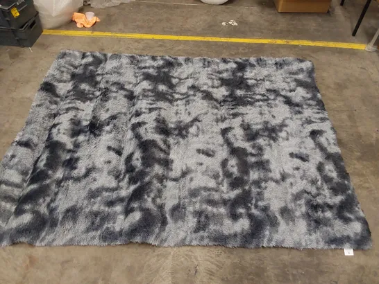 CHALAN SHAGGY DARK GREY RUG // 160 X 230CM