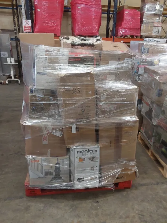 PALLET OF APPROXIMATELY 31 UNPROCESSED RAW RETURN HOUSEHOLD AND ELECTRICAL GOODS TO INCLUDE;