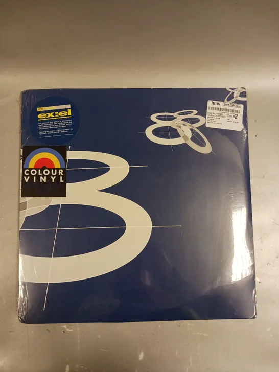 SEALED 808 STATE EX:EL LIMITED EDITION BLUE VINYL 