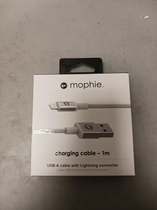 BOXED LOT OF 10 MOPHIE LIGHTENING CHARGING CABLE 1M FOR IPHONE