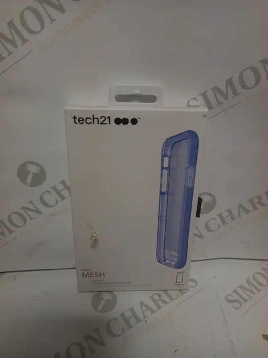 APPROXIMATELY 79 BOXED TECH 21 EVO MESH IPHONE BLUE PHONE CASES