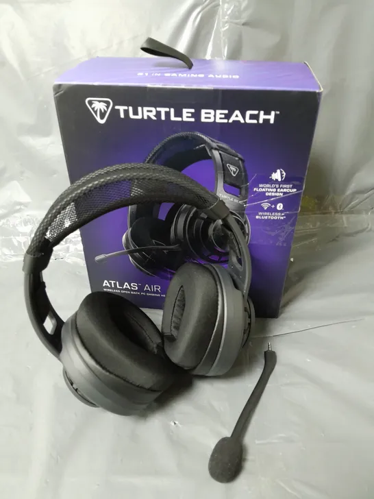 BOXED TURTLE BEACH ATLAS AIR WIRELESS OPEN BACK PC GAMING HEADSET RRP £159.99