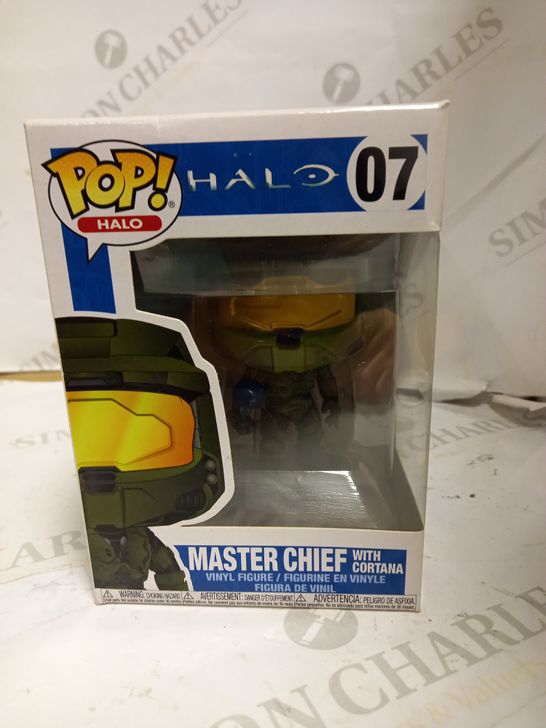 FUNKO POP HALO 07 MASTER CHIEF WITH CORTANA