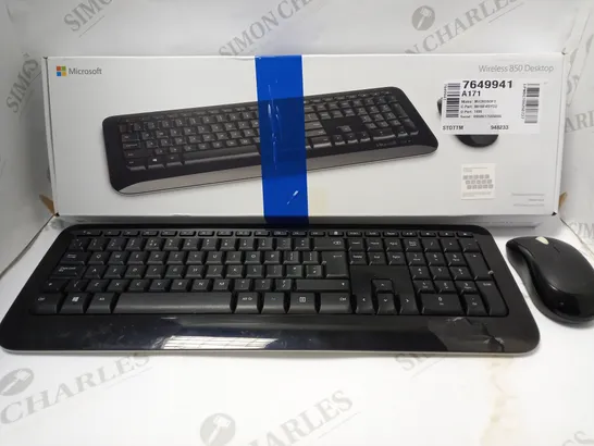 MICROSOFT WIRELESS DESKTOP 850 KEYBOARD