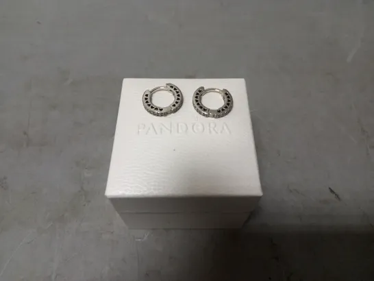 BOXED PANDORA EAR RINGS 