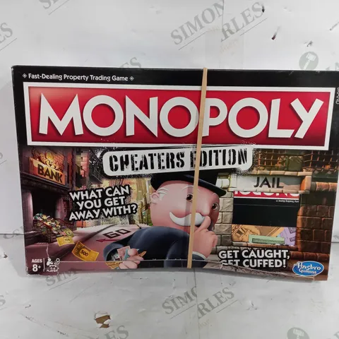 HASBRO GAMING MONOPOLY CHEATERS EDITION