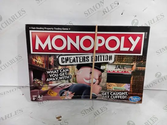 HASBRO GAMING MONOPOLY CHEATERS EDITION