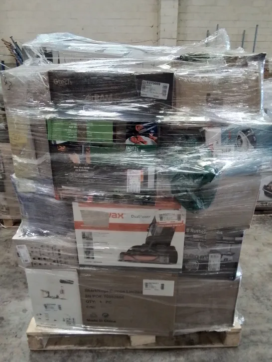 PALLET OF APPROXIMATELY 33 UNPROCESSED RAW RETURN HOUSEHOLD AND ELECTRICAL GOODS TO INCLUDE;