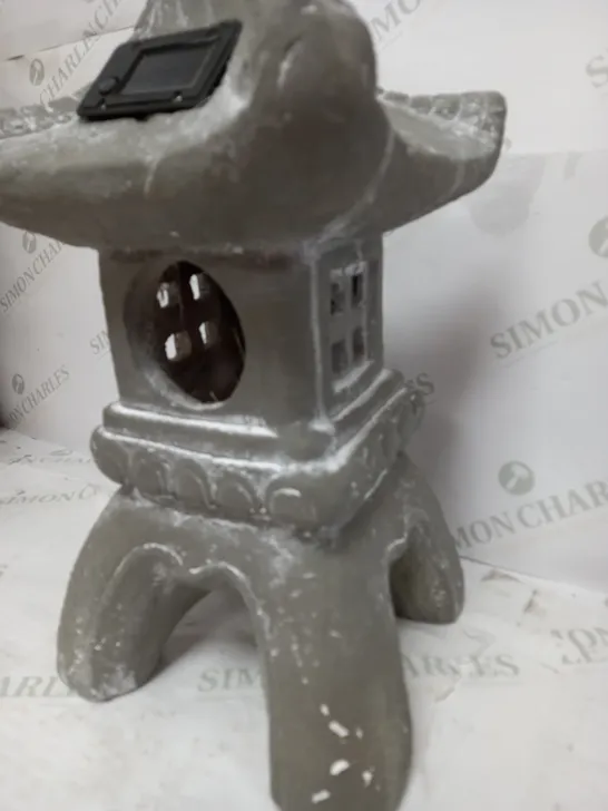 JAPANESE PAGODA TEA LIGHT GARDEN DECORATION