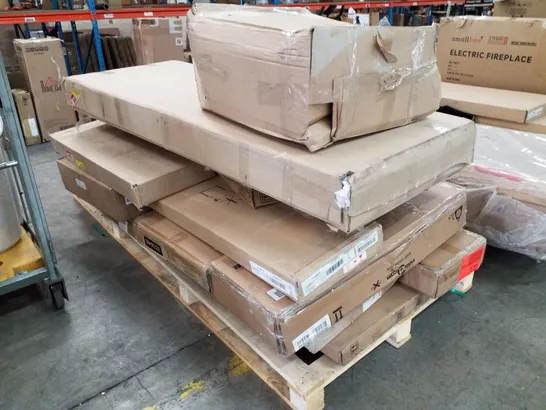 PALLET OF ASSORTED FLATPACK FURNITURE PARTS 