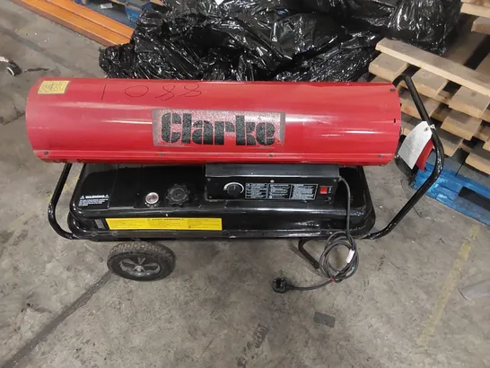 CLARKE XR160 INDUSTRIAL SPACE HEATER 