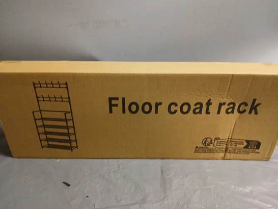 BOXED FLOOR COAT RACK