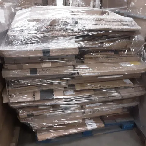 PALLET OF APPROXIMATELY 90 MIXED BATH END PANELS & DOORS