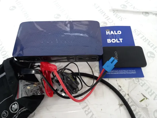 HALO AIR BOLT JUMPSTARTER KIT - BLUE GRAPHITE