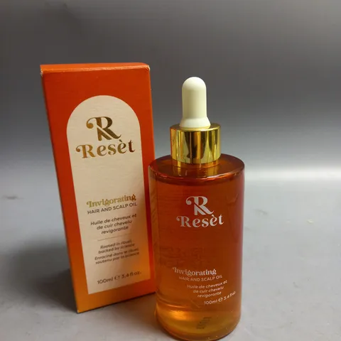 RESET INVIGORATING HAIR AND SCALP OIL 100ML