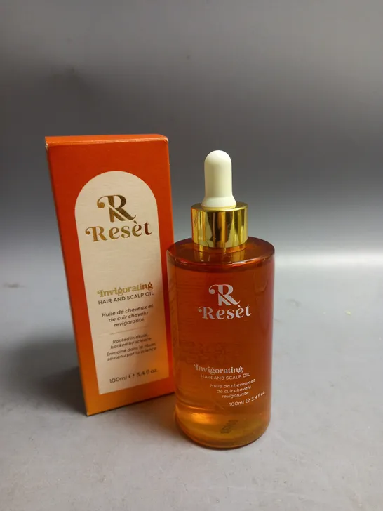 RESET INVIGORATING HAIR AND SCALP OIL 100ML