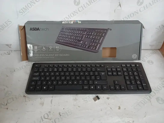 ASDA TECH WIRELESS  SILENT KEYBOARD