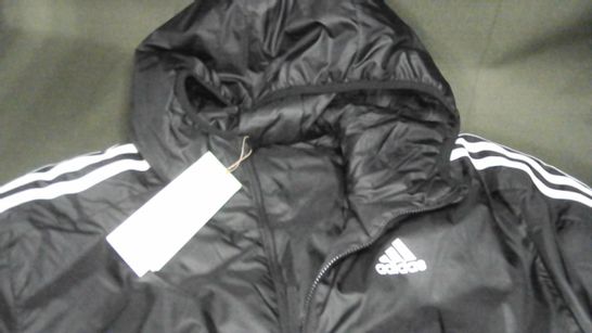 ADIDAS PRIMEGREEN HOODED JACKET IN BLACK - SMALL