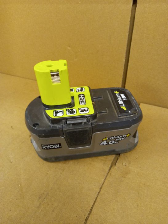 RYOBI LITHIUM 18V RB18L40 CHARGER 