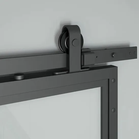 BOXED BAARDE SLIDING DOOR HANGER FRAME HARDWARE KIT