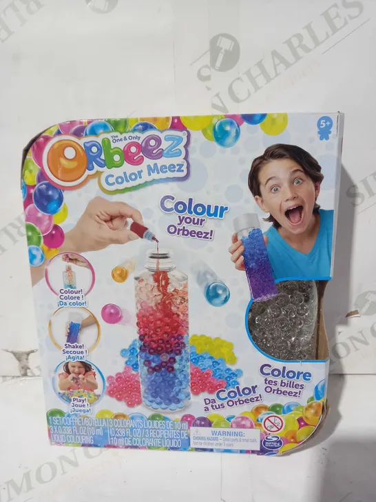 THE ONE AND ONLY ORBEEZ COLOR MEEZ