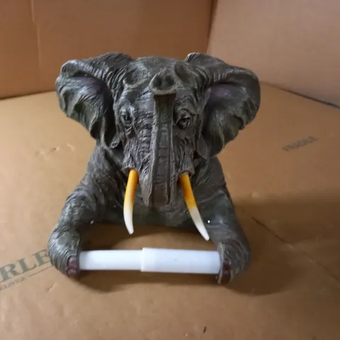 ELEPHANT THEMED TOILET ROLL HOLDER