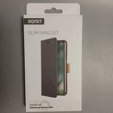 APPROXIMATELY 60 BOXED XQISIT SLIM WALLET PROTECTIVE CASES FOR SAMSUNG GALAXY A40