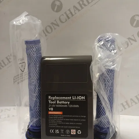 REPLACEMENT LI-ION TOOL BATTERY