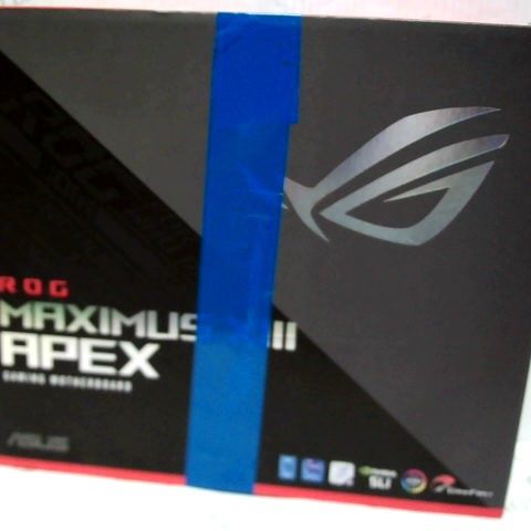 BOXED ASUS ROG MAXIMUS XIII APEX GAMING MOTHERBOARD