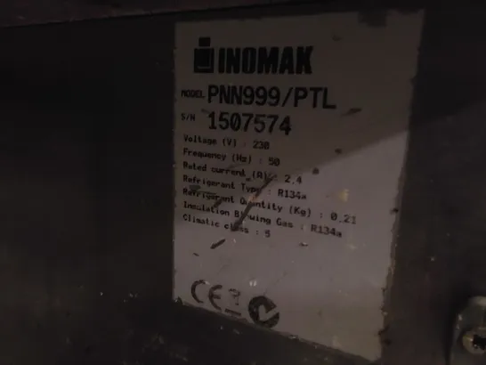 INOMAX TRIPLE DOOR COUNTER FRIDGE Model PNN999/PTL