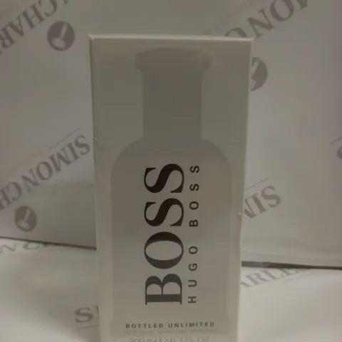 SEALED BOSS HUGO BOSS EAU DE TOILETTE NATURAL SPRAY 200ML