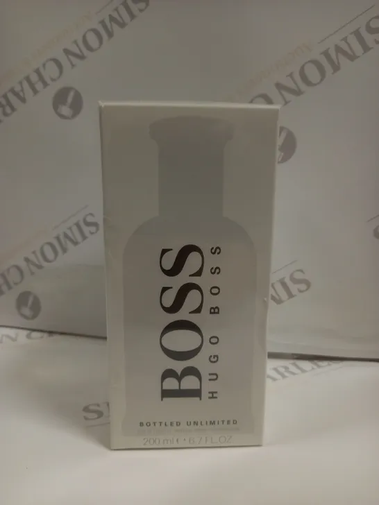 SEALED BOSS HUGO BOSS EAU DE TOILETTE NATURAL SPRAY 200ML