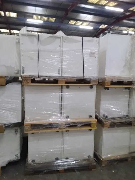 3 PALLETS OF ASSORTED WHITE PAINTED FURNITURE